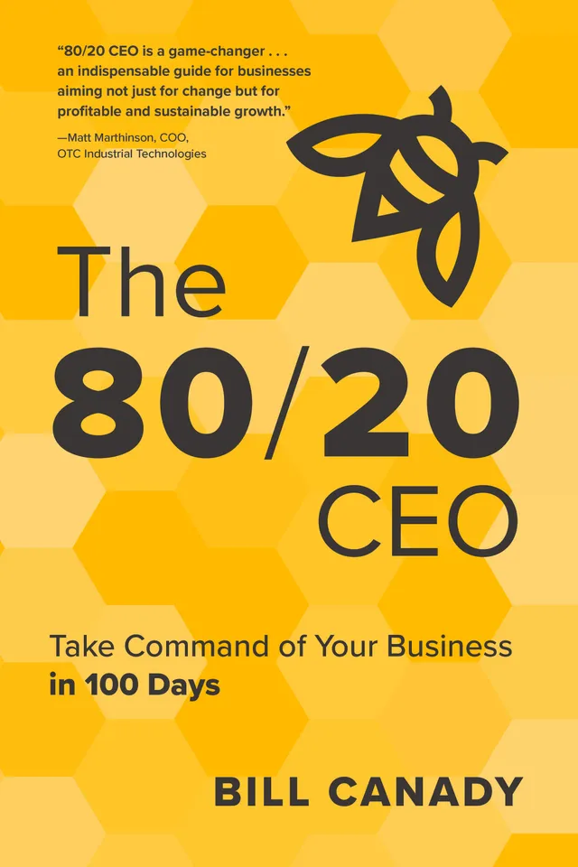 The 80/20 CEO — front cover